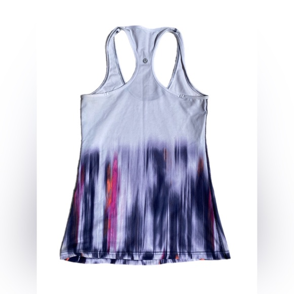 Lululemon Cool Racerback Engineered Mirage Deep Indigo / White - Picture 9 of 10